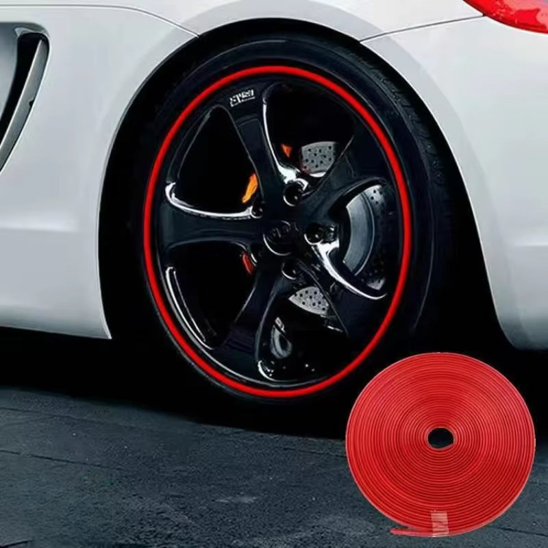 Universal Car Rim Protect Strip Wheel Edge Protector Car Wheel Sticker Tire Protection Care Covers Car Styling